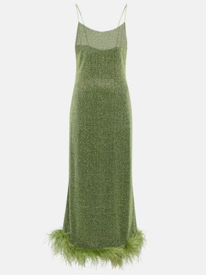 Sukienka długa Osã©ree zielona