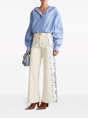 Květinové džíny s potiskem relaxed fit Etro
