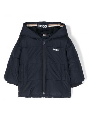 Giacca con stampa Boss Kidswear blu
