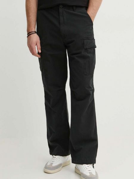 Proste spodnie bawełniane Polo Ralph Lauren czarne