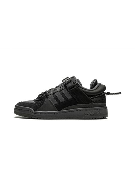 Кросівки з пряжкою Adidas Forum чорні