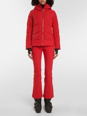 Puhasta smučarska jakna Fusalp rdeča