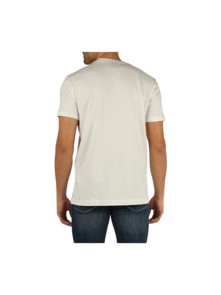 Camisa de algodón con bolsillos Richmond blanco