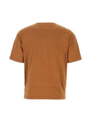 Camiseta de algodón Visvim marrón