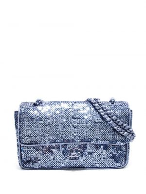 Чанта за ръка Chanel Pre-owned сребристо