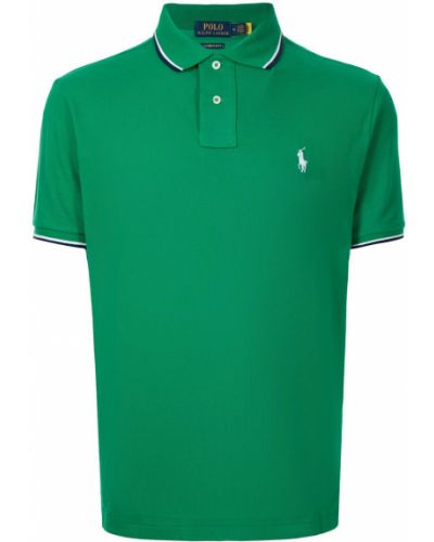 Camisa con bordado con botones Polo Ralph Lauren verde