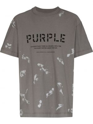 T-shirt à imprimé Purple Brand