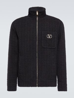 Tweed dzseki Valentino fekete