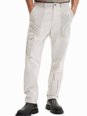 Pantalon cargo Desigual gris