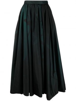 Długa spódnica z nadrukiem Elie Saab zielona