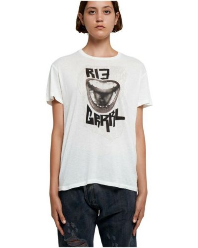 T-shirt R13, beżowy