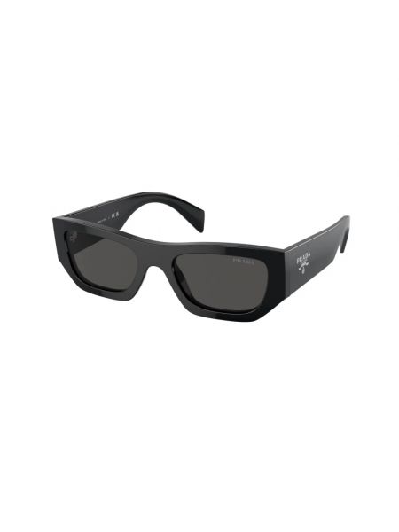 Retro eleganter sonnenbrille Prada schwarz