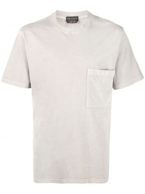 Памучна тениска Dell'oglio сиво