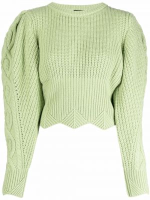 Пуловер Wandering зелено