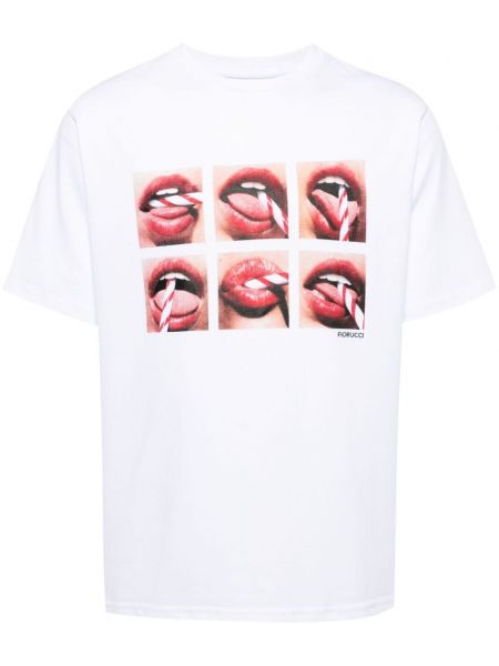 T-shirt Fiorucci hvid