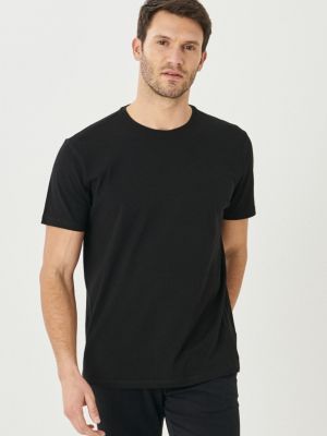 Polo marškinėliai slim fit Altinyildiz Classics juoda