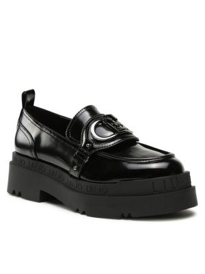 Pantofi loafer Liu Jo negru