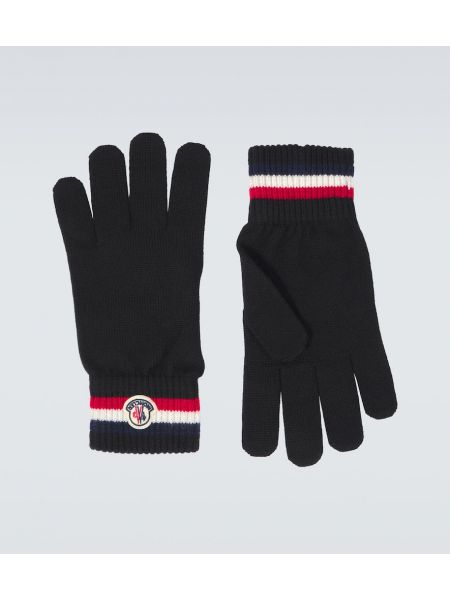 Ull hansker Moncler svart