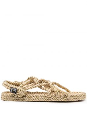 Espadrilles à bouts ouverts Nomadic State Of Mind beige