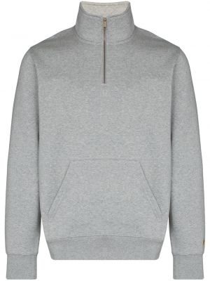 Sweat zippé Carhartt Wip gris