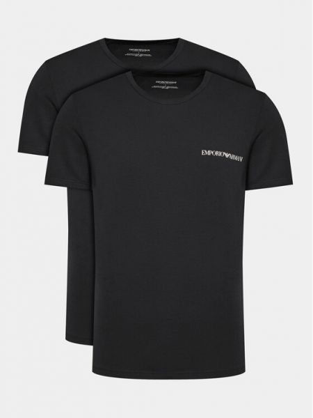 Marškinėliai Emporio Armani Underwear juoda