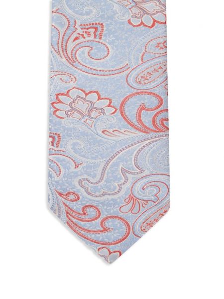 Žakardinis šilkinis kaklaraištis su paisley raštu Etro