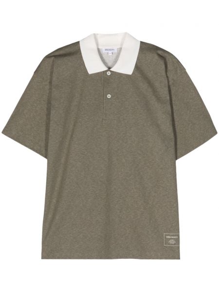 Tricou polo Norse Projects verde