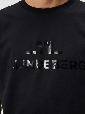 T-shirt a maniche lunghe J.lindeberg nero