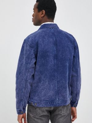 Kurtka jeansowa oversize Desigual niebieska