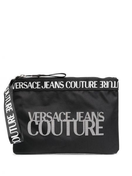 Trykt lommebok Versace Jeans Couture svart