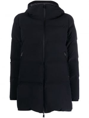 Kabát s kapucňou Herno čierna
