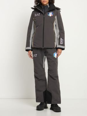 Skijaška jakna Ea7 Emporio Armani siva