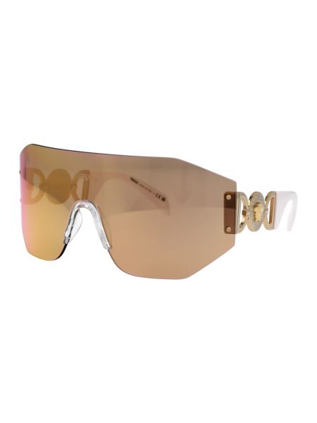 Okulary przeciwsłoneczne z różowego złota Versace