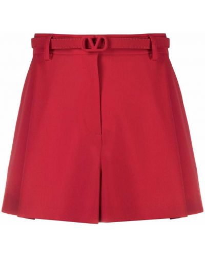 Pantalones cortos Valentino rojo