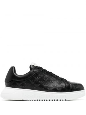 Sneakers Emporio Armani svart