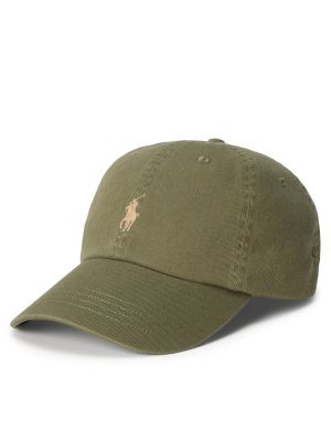 Kepurė su snapeliu Polo Ralph Lauren žalia