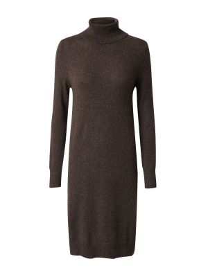 Kašmyro džinsinė suknelė Pure Cashmere Nyc ruda
