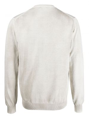 Pullover mit v-ausschnitt Dondup weiß
