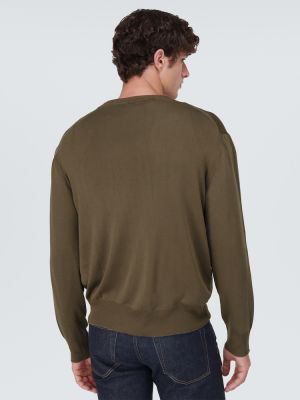 Svilena srajca Tom Ford zelena