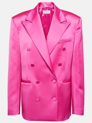 Атласный пиджак Giuseppe Di Morabito розовый