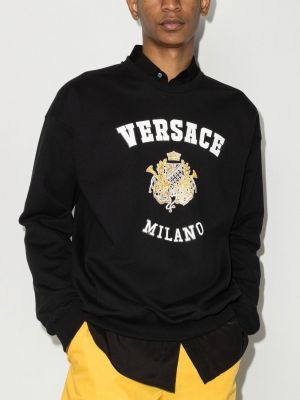 Sweatshirt mit print Versace