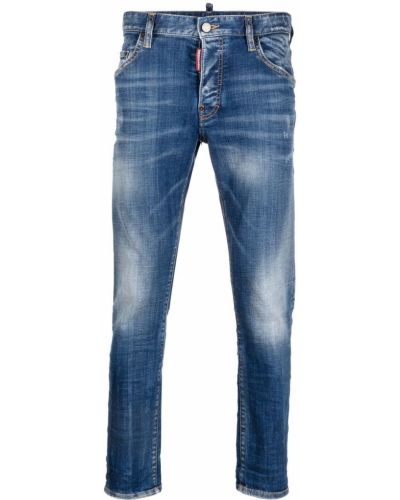 Nødlidende stretch jeans Dsquared2 blå