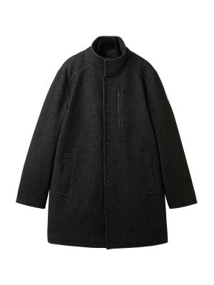Μελανζέ παλτό Tom Tailor μαύρο