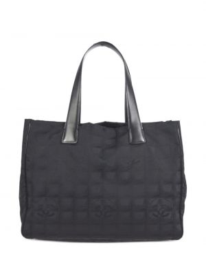 Shopper kabelka Chanel Pre-owned černá