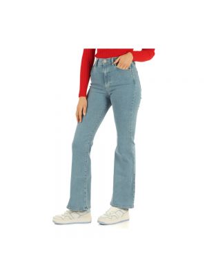 Spodnie Tommy Jeans niebieskie