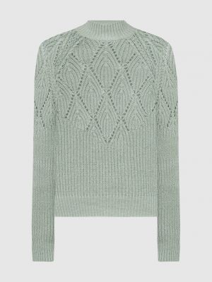Шерстяной свитер Agnona зеленый