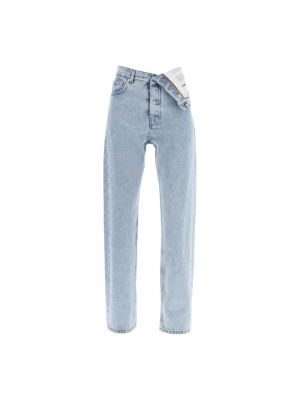 Straight jeans Y/project blau