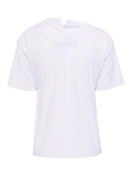 Koszulka asymetryczna Hodakova biała