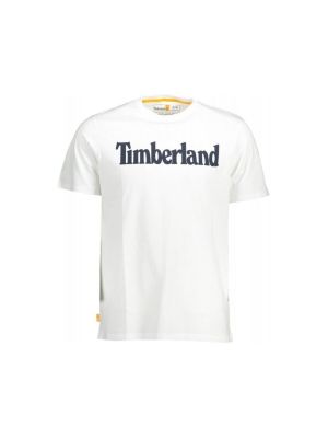 Rövid ujjú póló Timberland fehér
