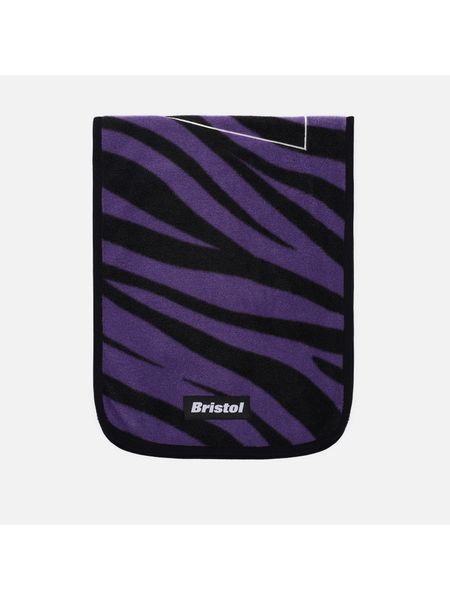 Флисовый шарф с принтом зебра F.c. Real Bristol фиолетовый